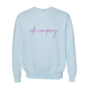 CDE Company Work Hard Comfort Colors Sweatshirt